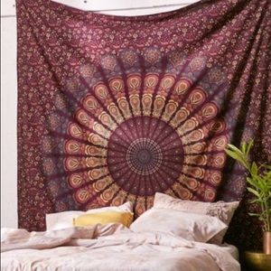 Maroon Urban Outfitters Tapestry